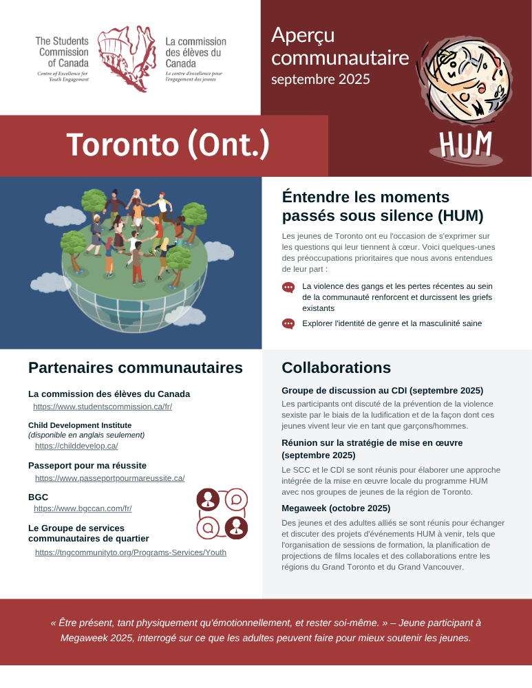 Que se passe-t-il à Toronto ?