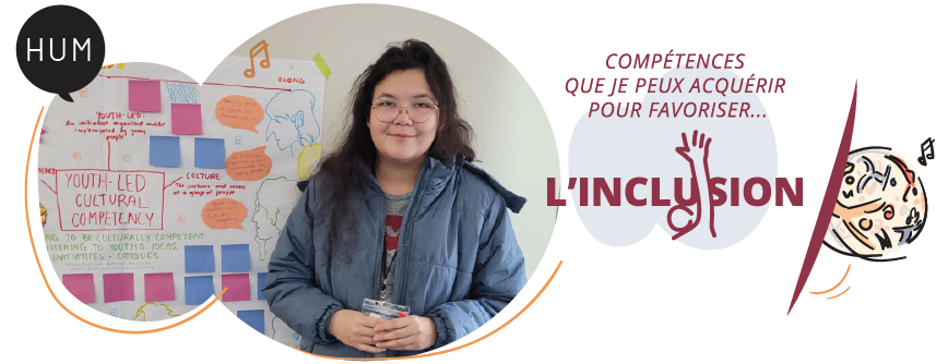 Compétences que je peux acquérir pour favoriser... l'inclusion 